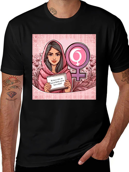 Empowered Womens Rights Graphic T-Shirt