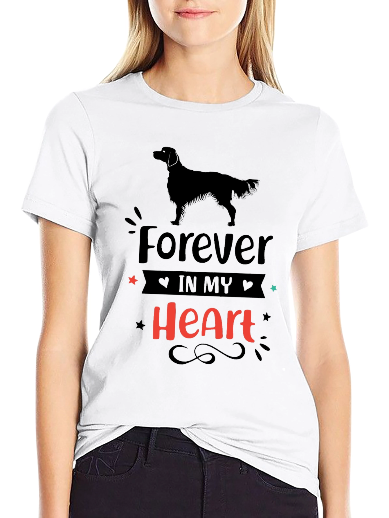 Forever in My Heart Dog T-Shirt