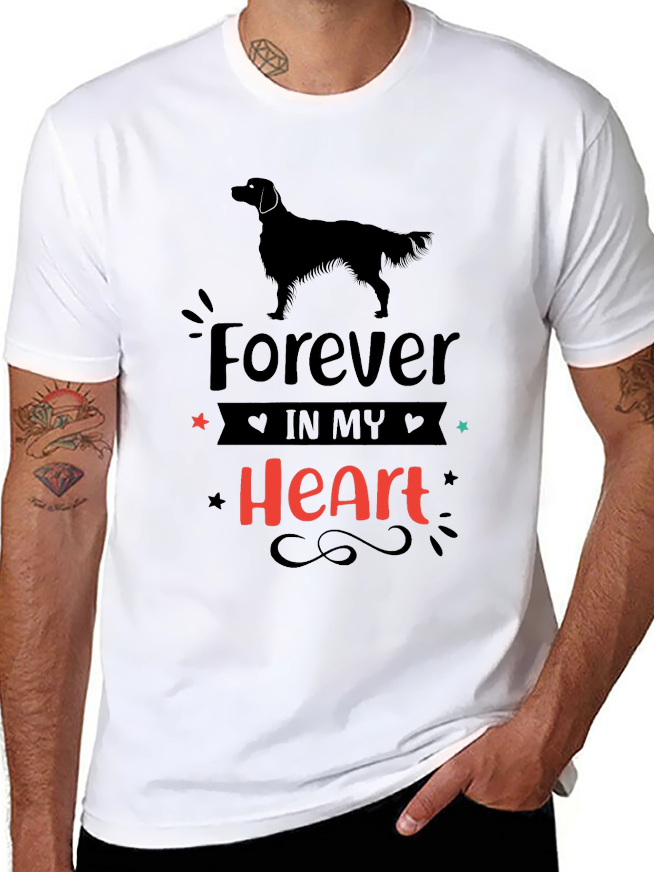 Forever in My Heart Dog T-Shirt