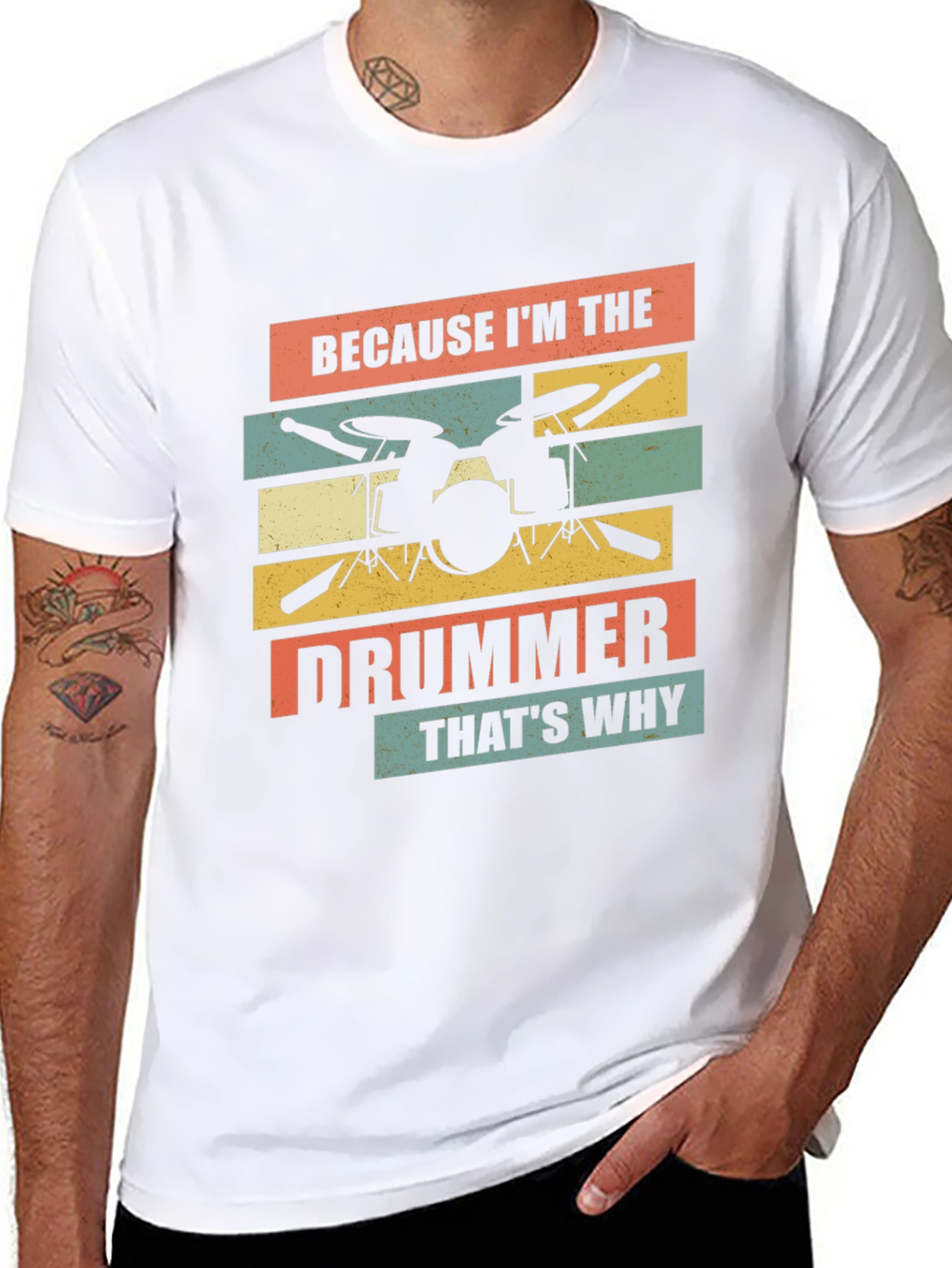 Because Im The Drummer T-Shirt