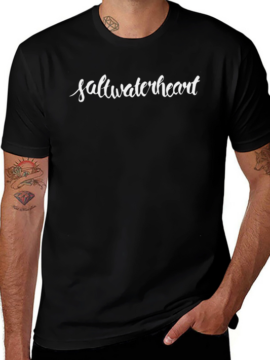Saltwater Heart Graphic Tee - Stylish Casual Wear