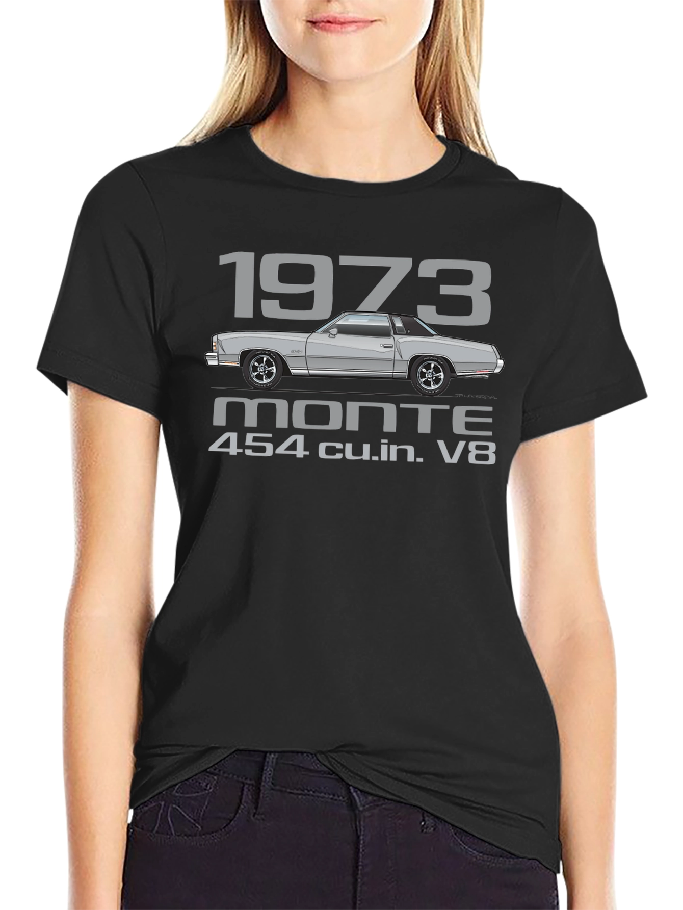 1973 Monte Carlo 454 V8 T-Shirt