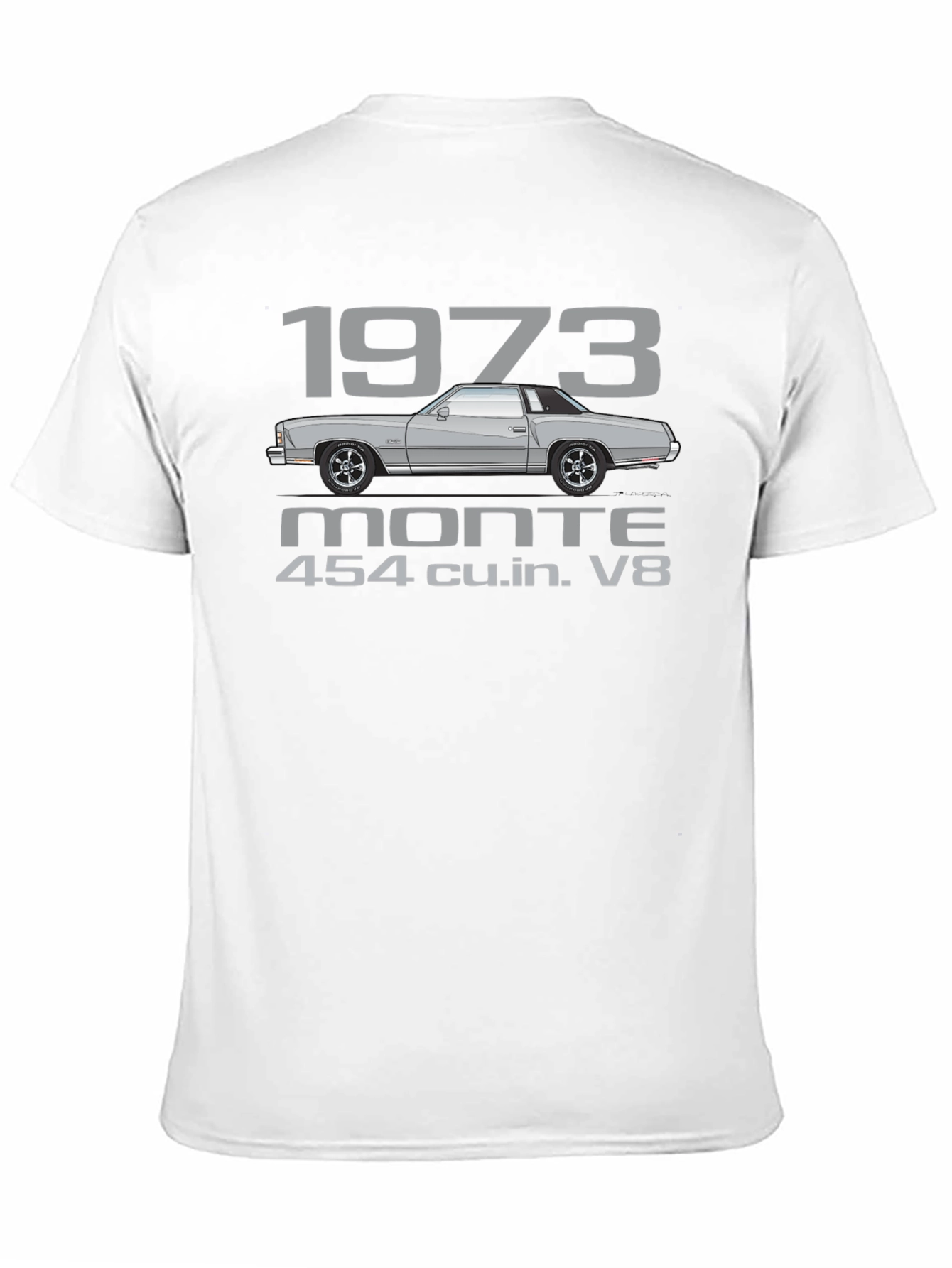 1973 Monte Carlo 454 V8 T-Shirt