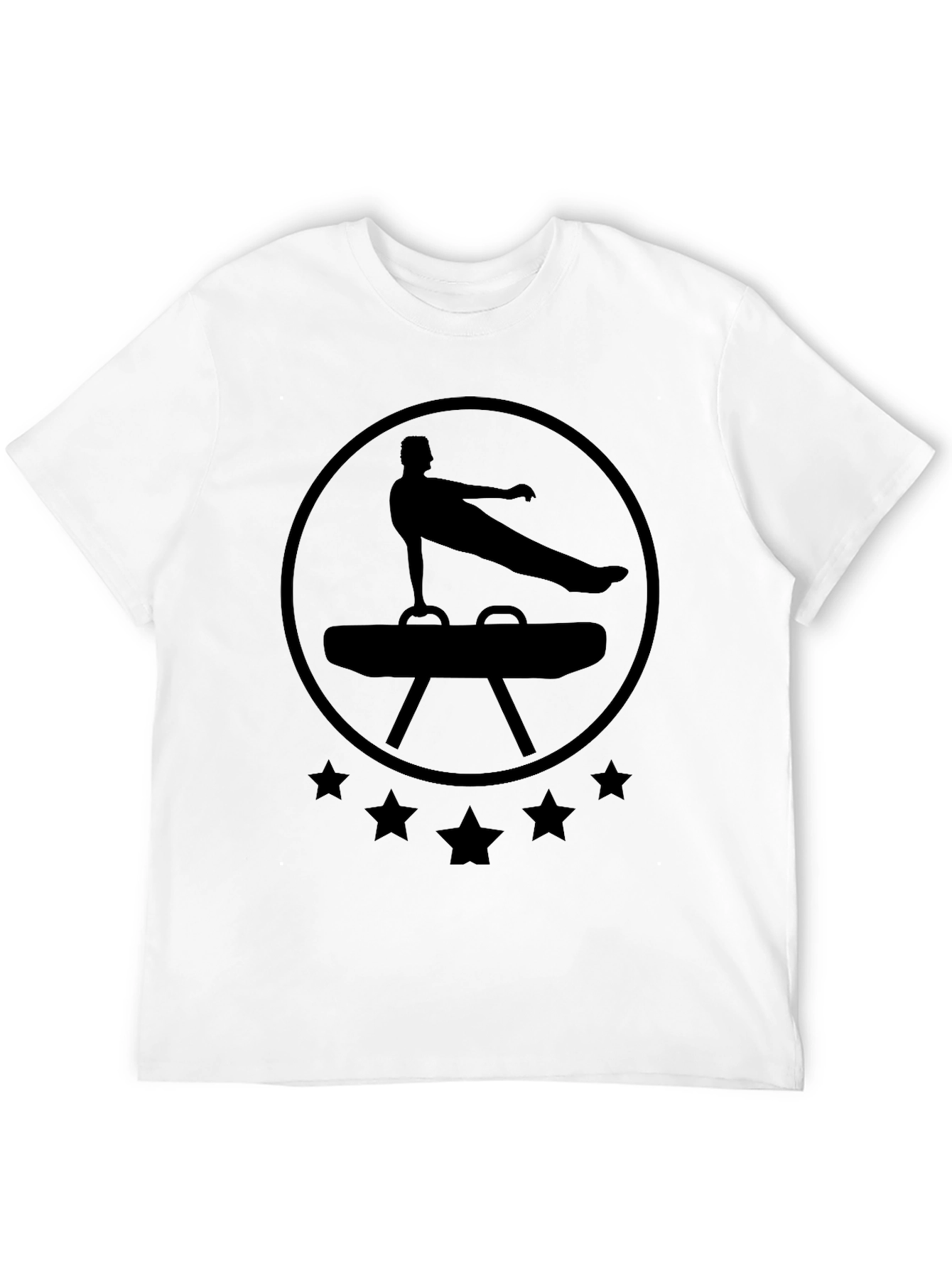 Gymnast Pommel Horse Graphic Tee