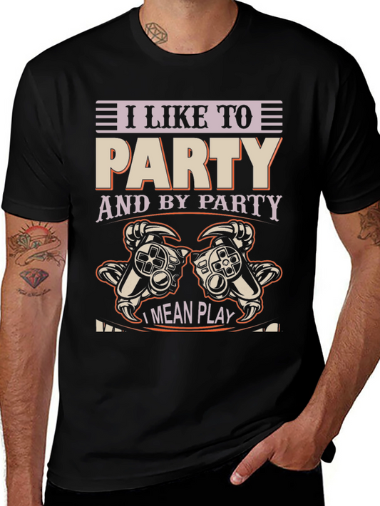 I Like To Party Gaming T-Shirt