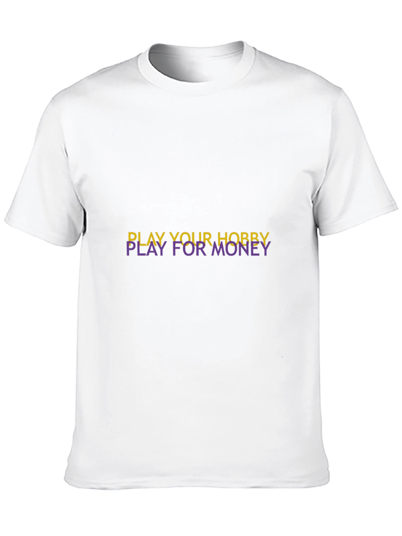 Play Your Hobby For Money Black Tee