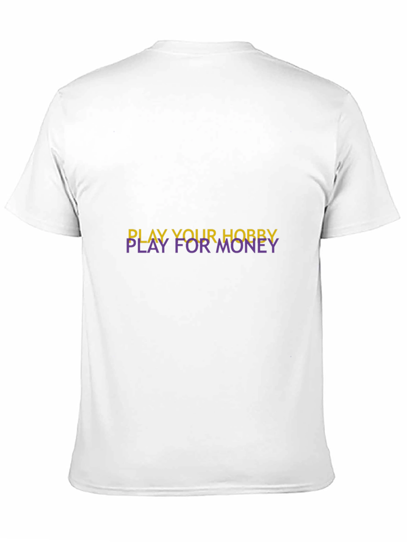 Play Your Hobby For Money Black Tee