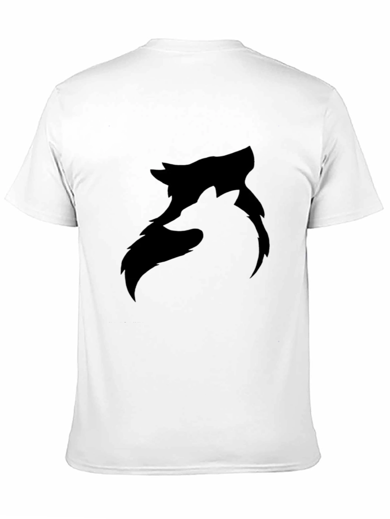 Black Wolf Graphic Tee - Modern Style