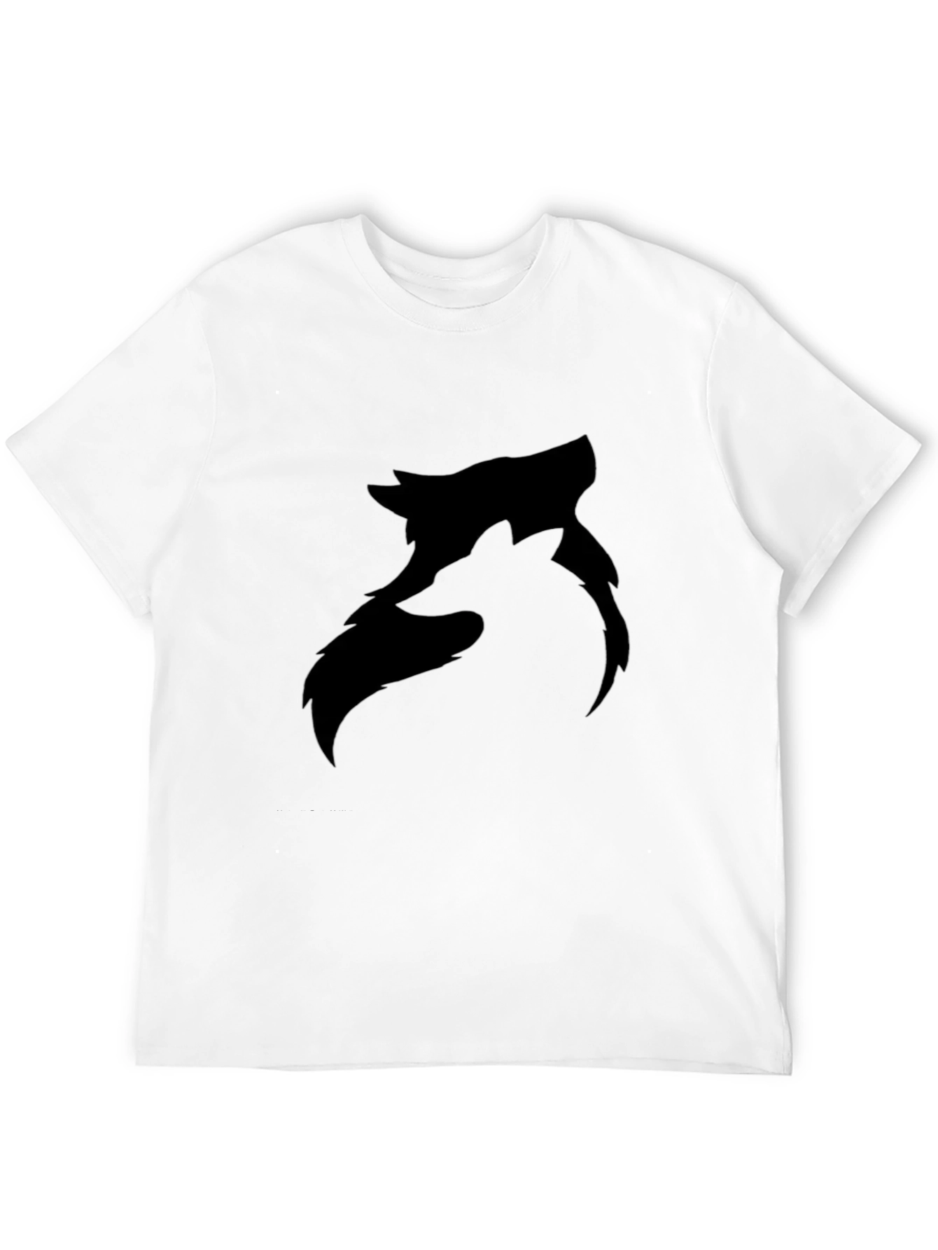 Black Wolf Graphic Tee - Modern Style