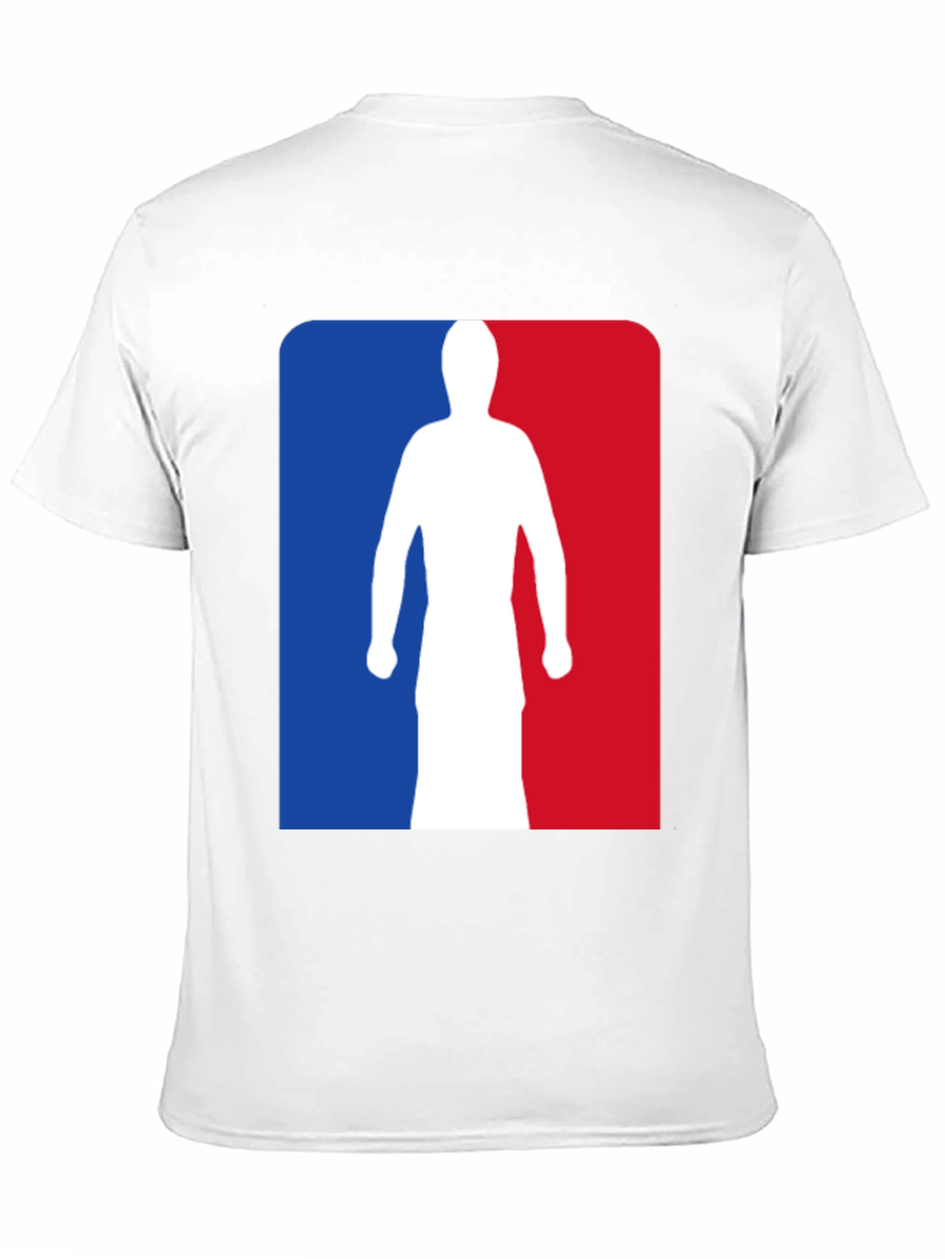 NBA Logo Silhouette Graphic Tee - Black
