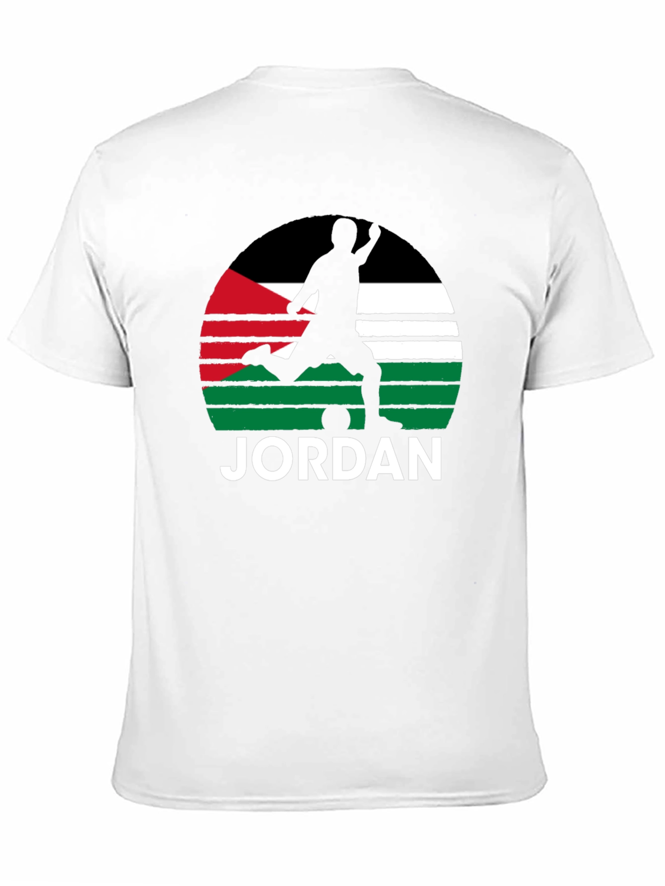 Jordan Soccer Flag Graphic Tee - Black