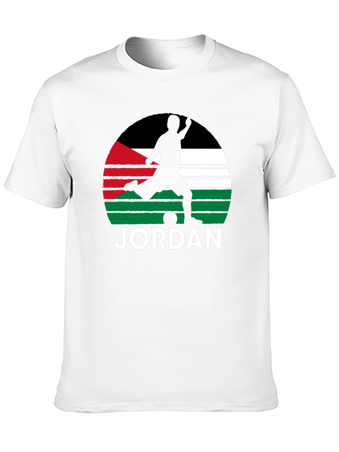 Jordan Soccer Flag Graphic Tee - Black