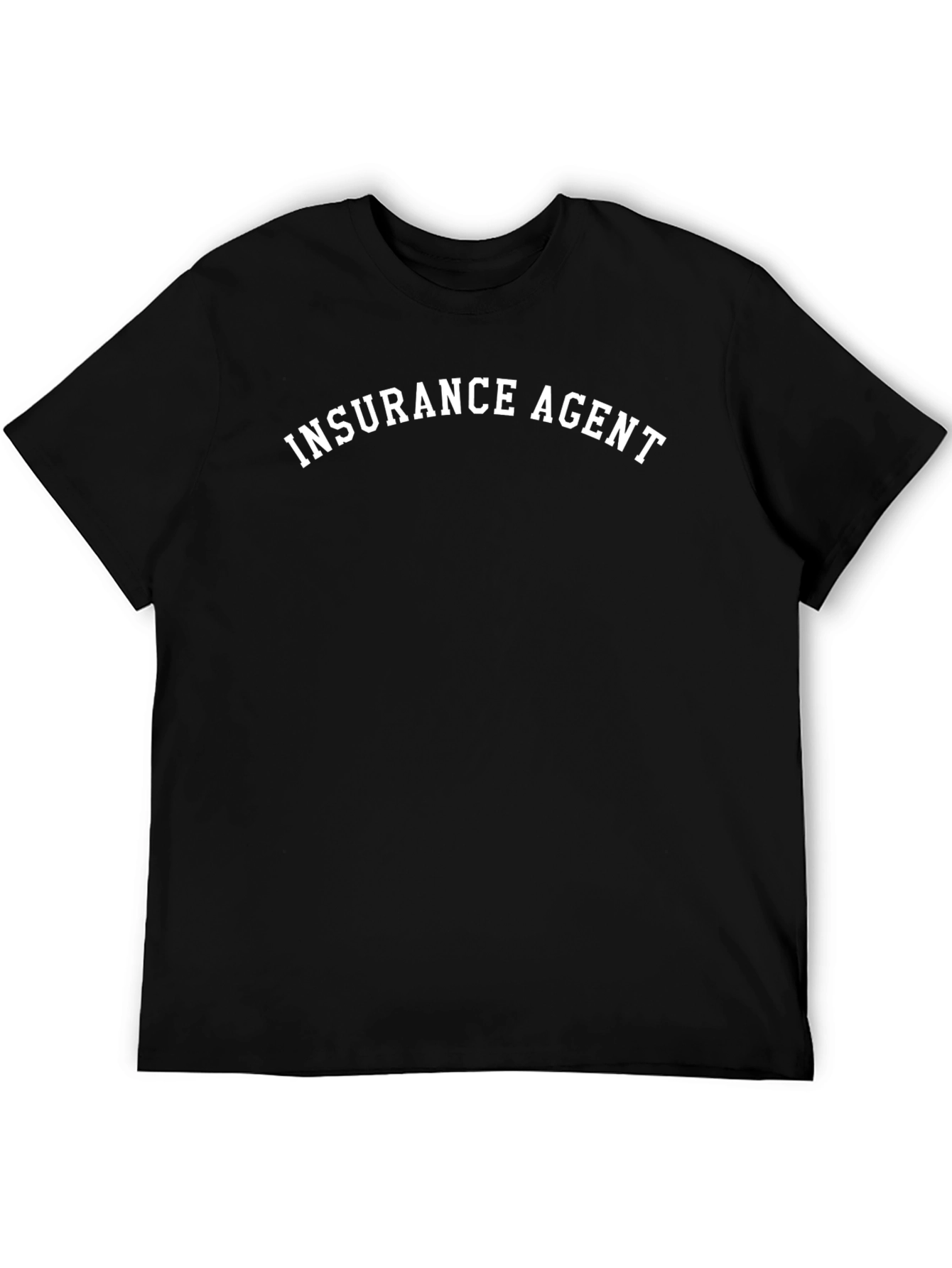 Insurance Agent T-Shirt - Classic Black Tee