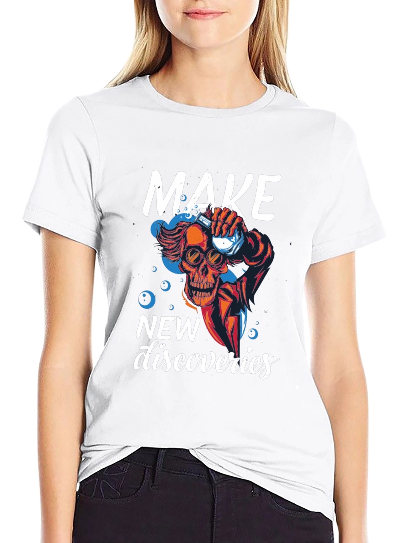 Make New Discoveries Graphic Tee