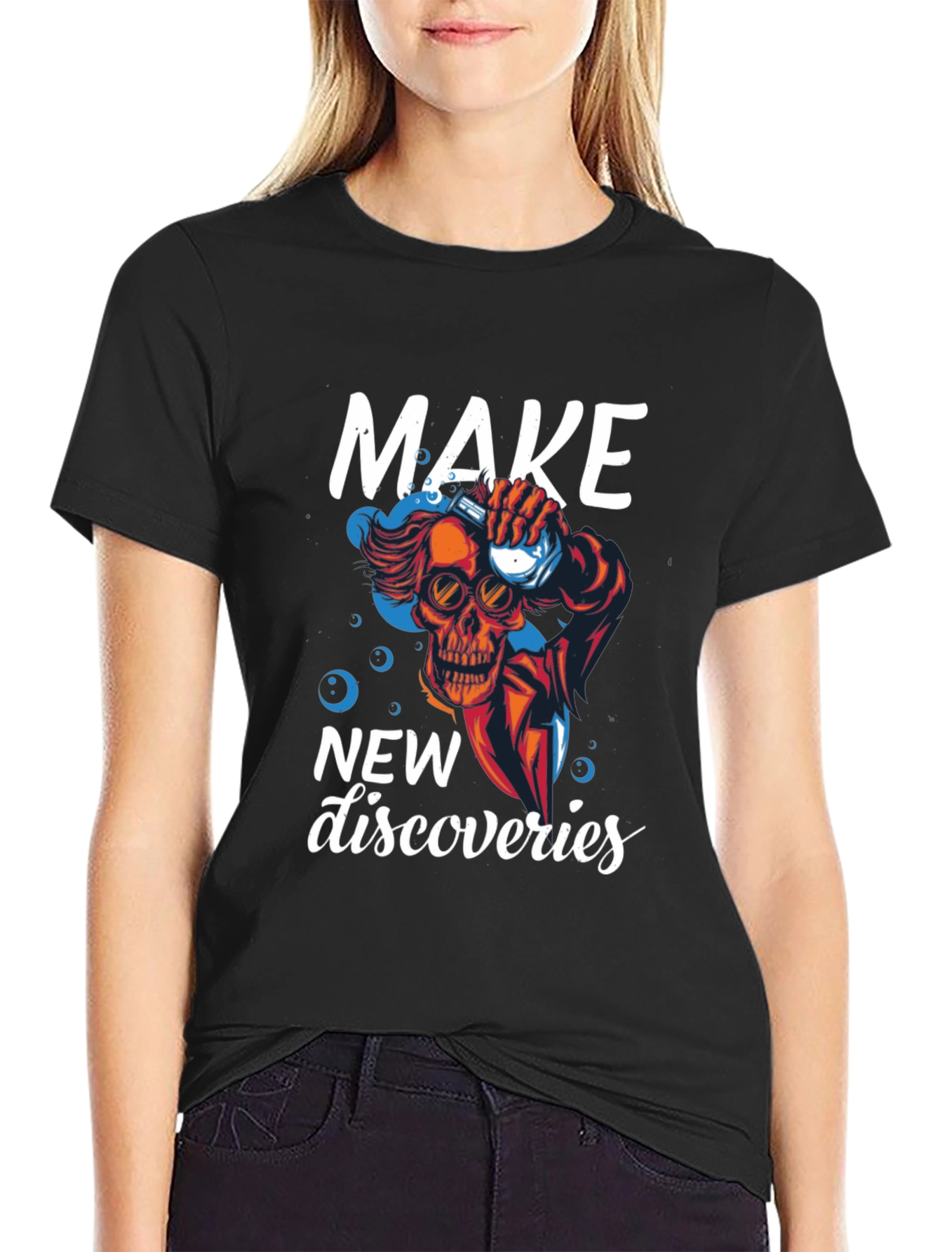 Make New Discoveries Graphic Tee