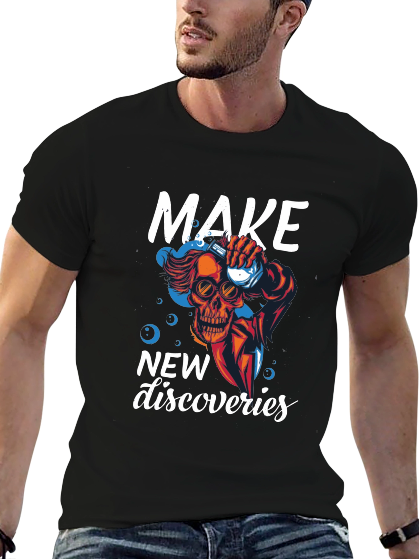 Make New Discoveries Graphic Tee