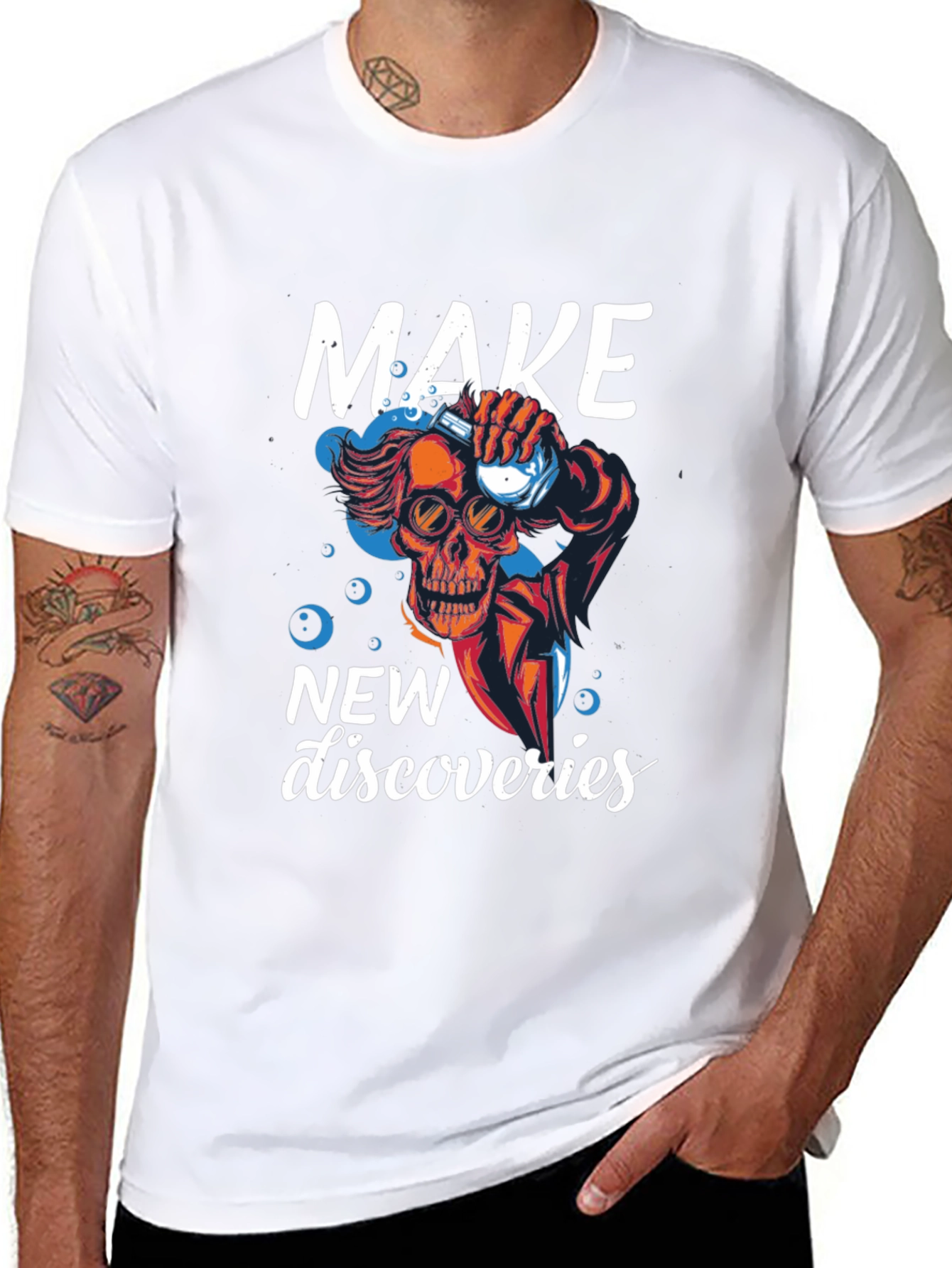 Make New Discoveries Graphic Tee