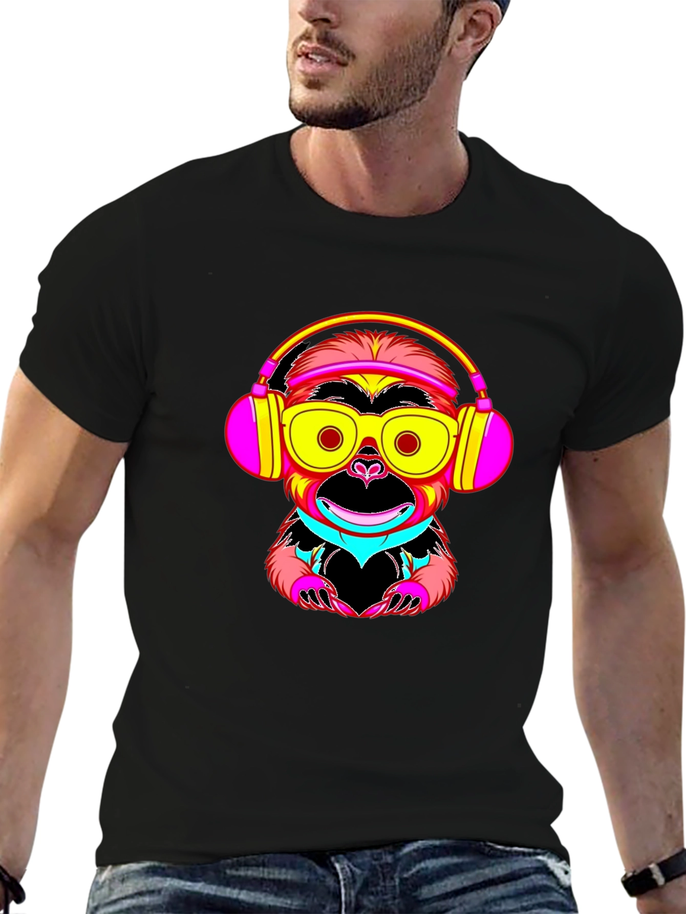 Cool Monkey Graphic Tee