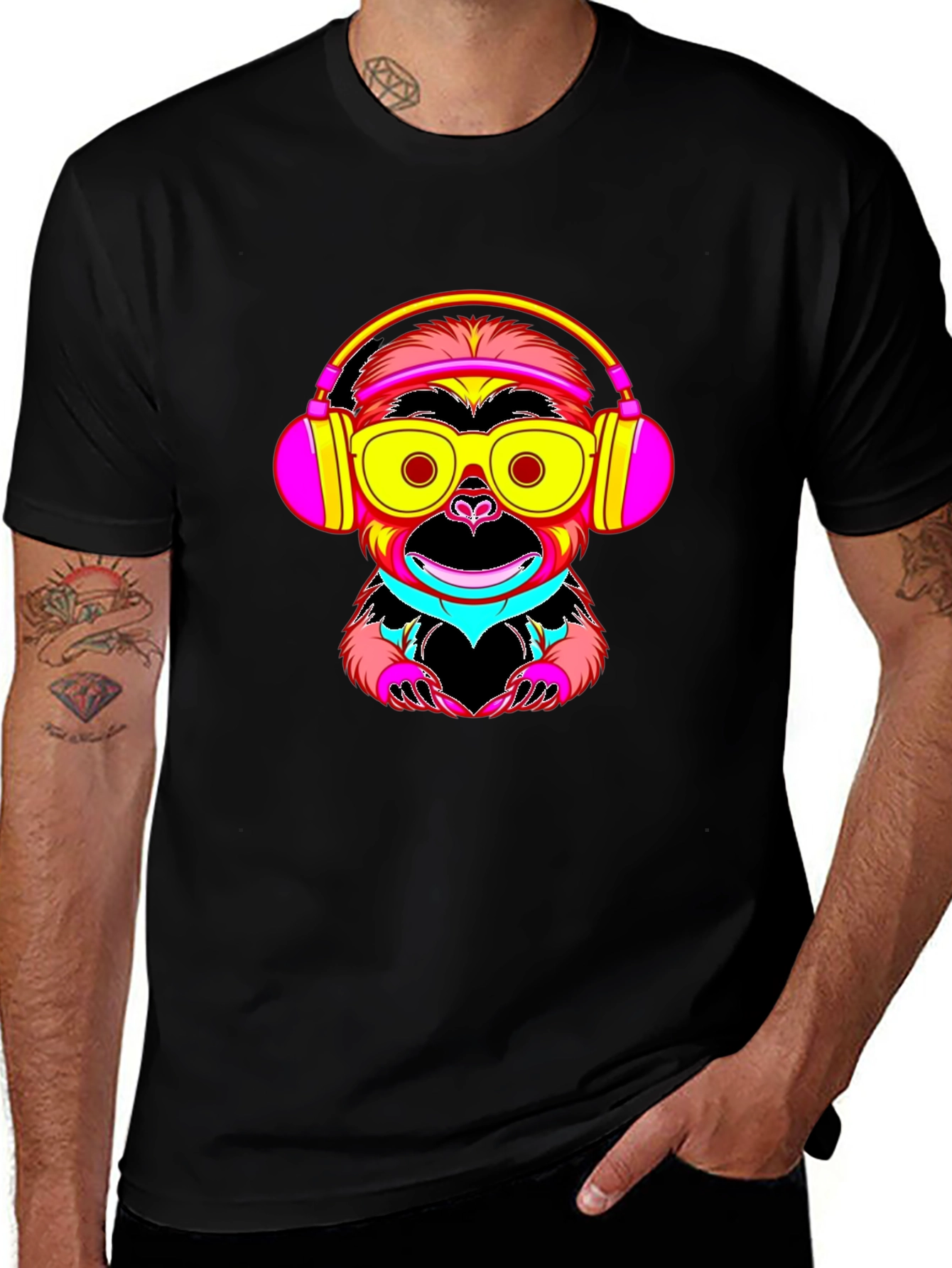 Cool Monkey Graphic Tee