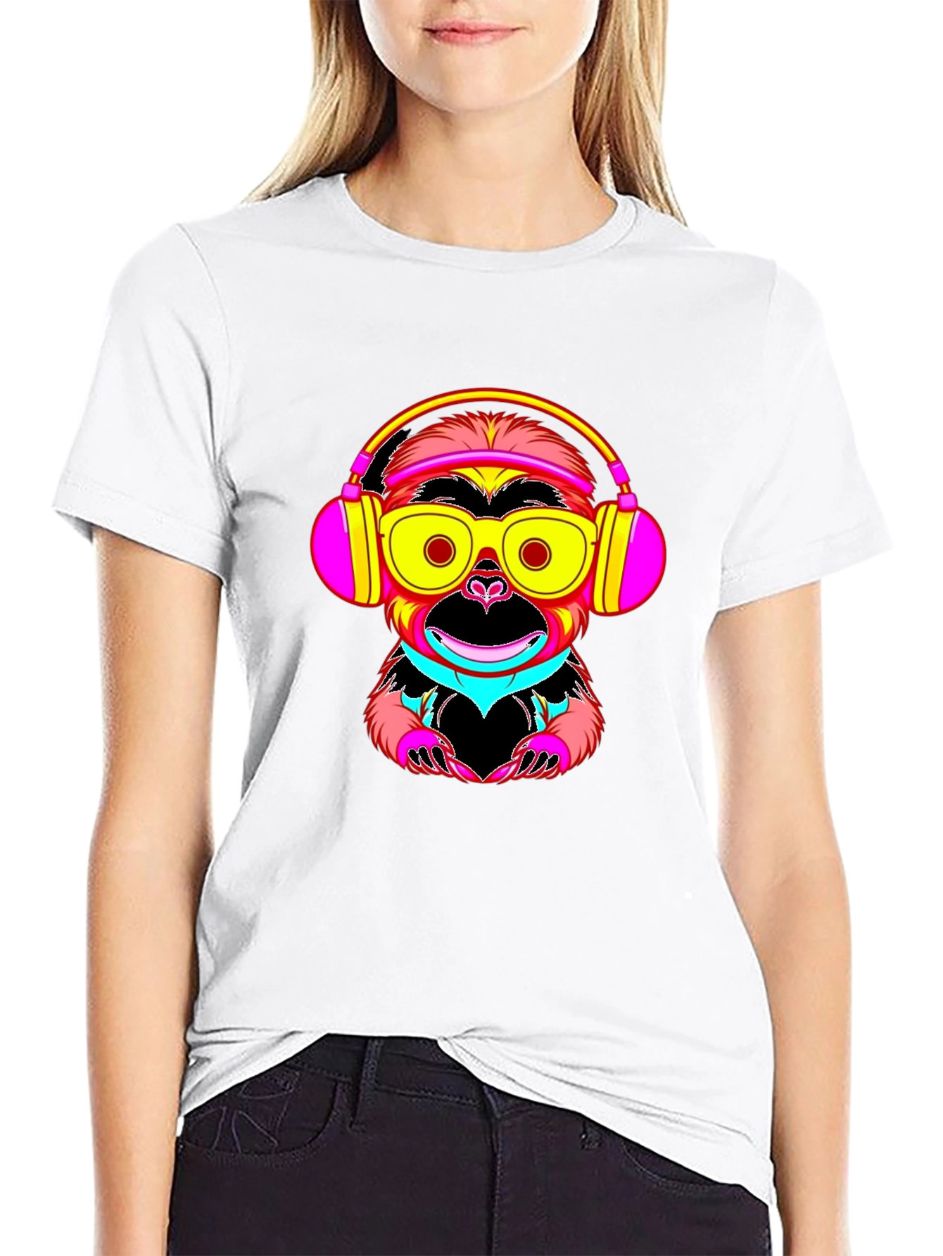 Cool Monkey Graphic Tee