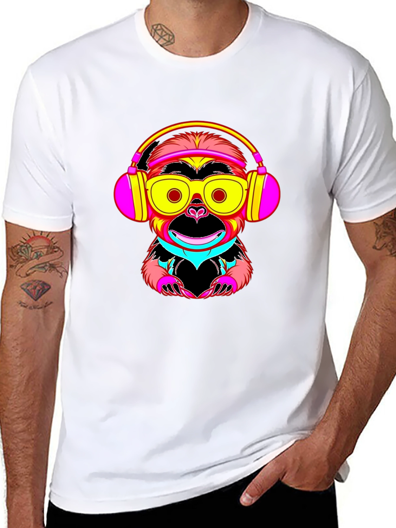 Cool Monkey Graphic Tee