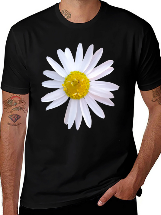 Daisy Flower Graphic T-Shirt - Stylish and Comfortable