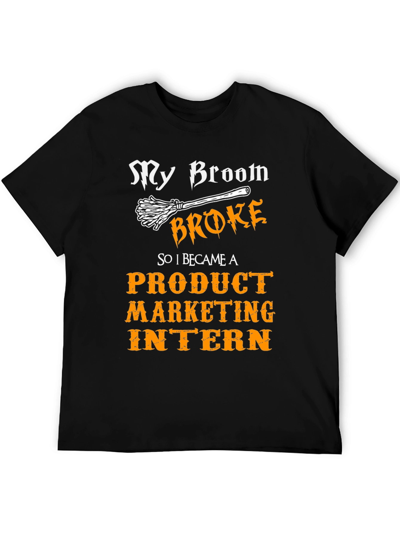 Funny Halloween Product Marketing Intern T-Shirt