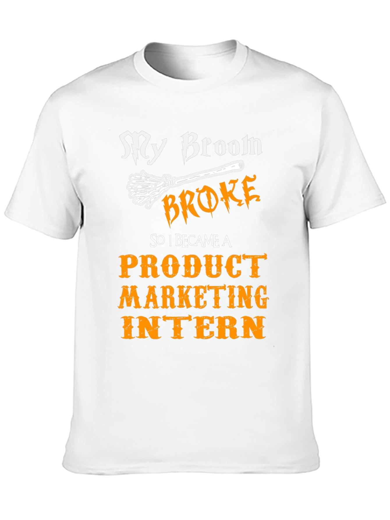 Funny Halloween Product Marketing Intern T-Shirt