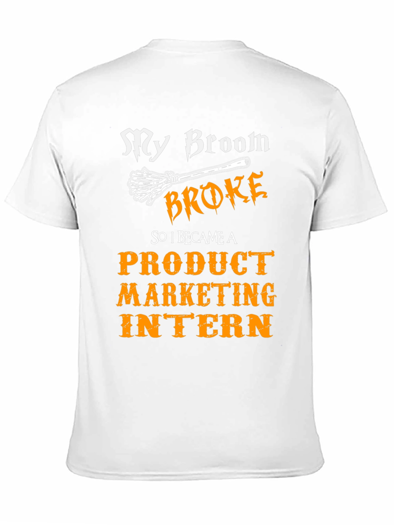 Funny Halloween Product Marketing Intern T-Shirt