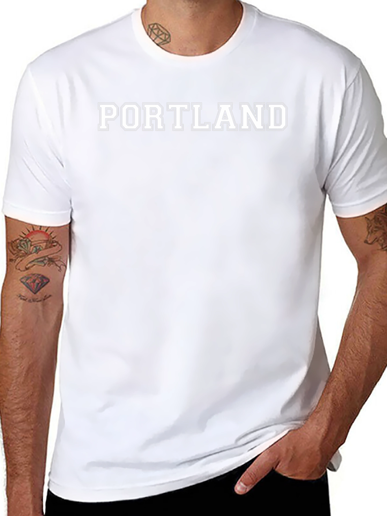 Portland Graphic Tee - Black