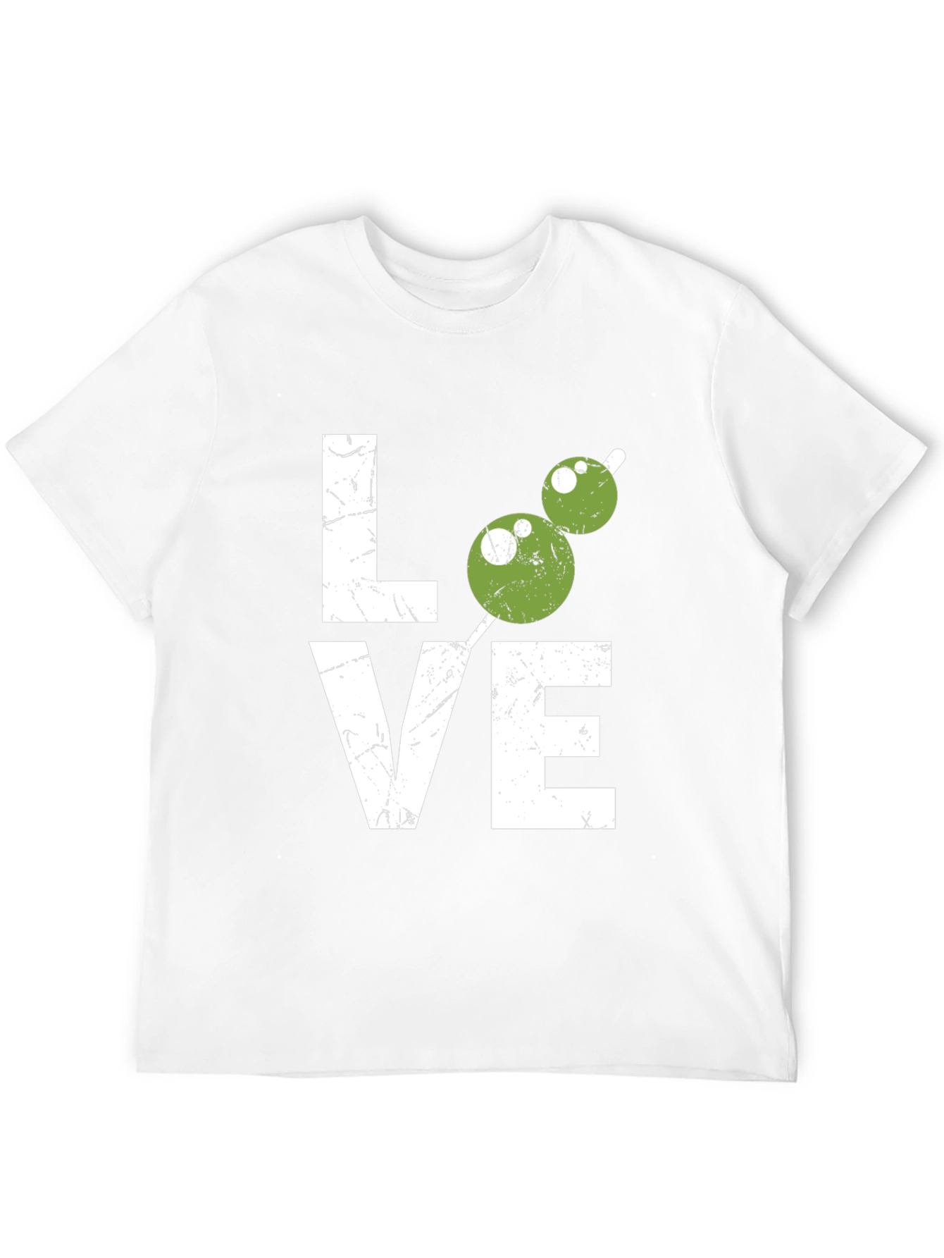 Love Olive Martini Black T-Shirt