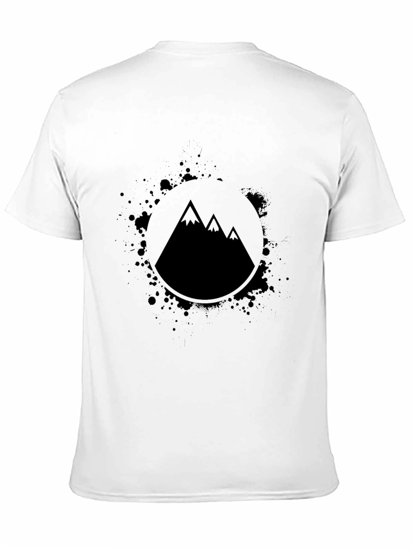 Mountain Graphic Black T-Shirt - Adventure Ready