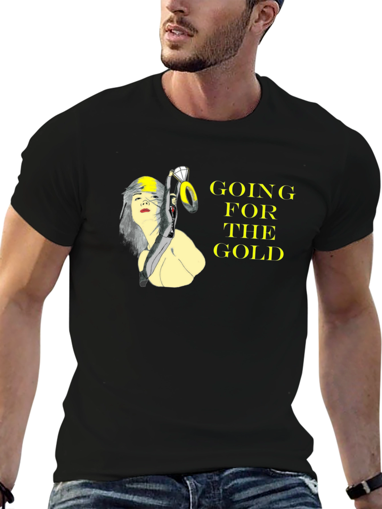 Going for the Gold Graphic T-Shirt