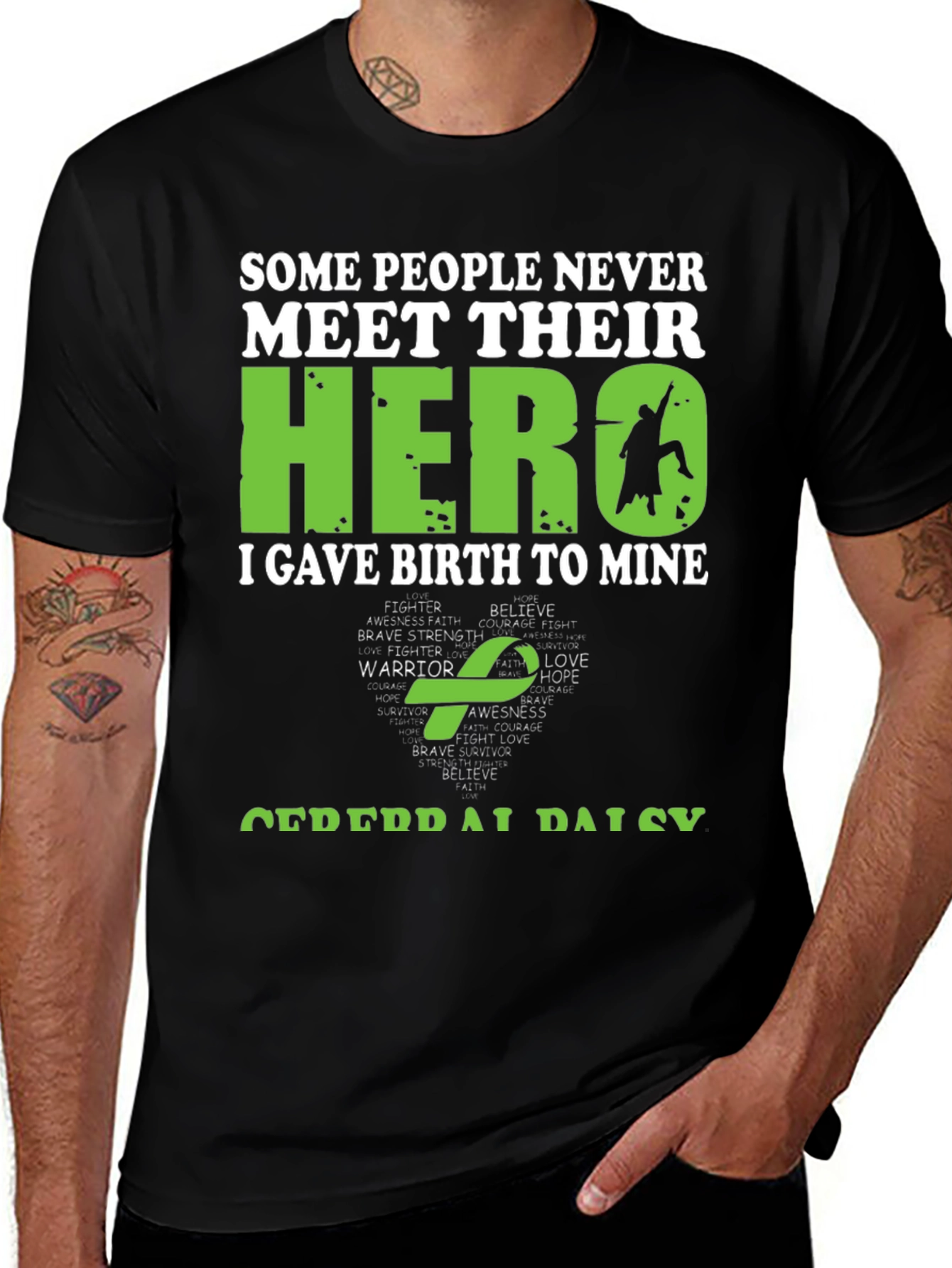 My Hero T-Shirt - I Gave Birth To Mine