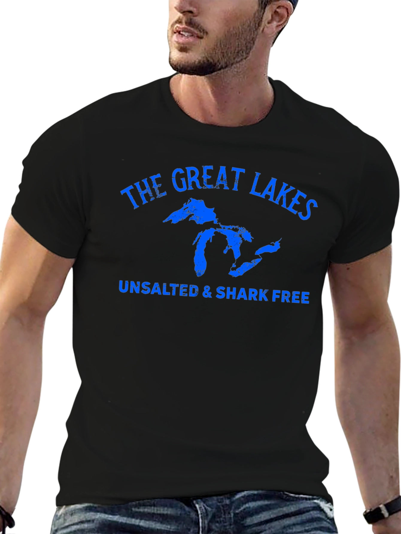 Great Lakes Unsalted & Shark Free T-Shirt