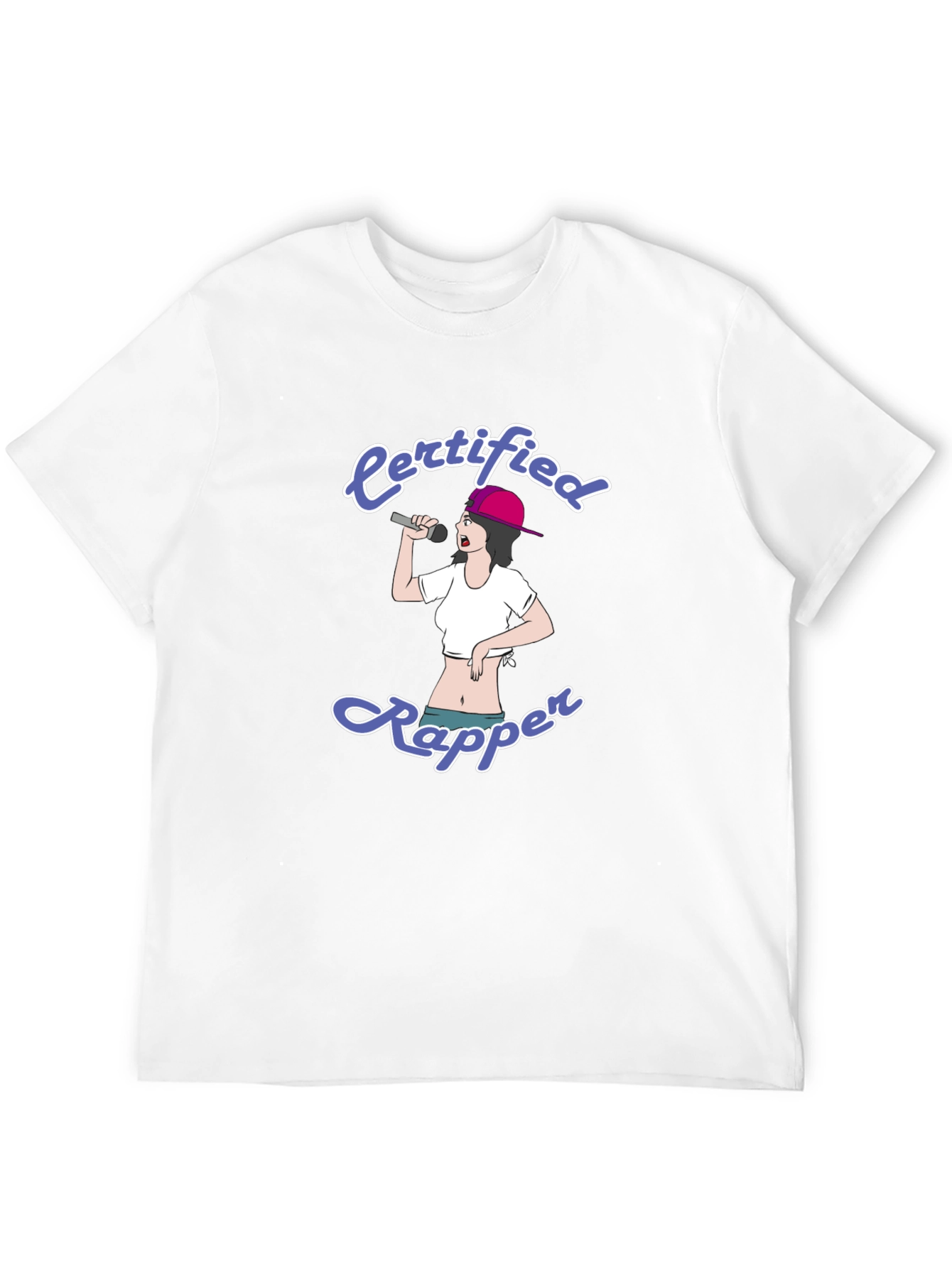 Certified Rapper Graphic T-Shirt - Unisex
