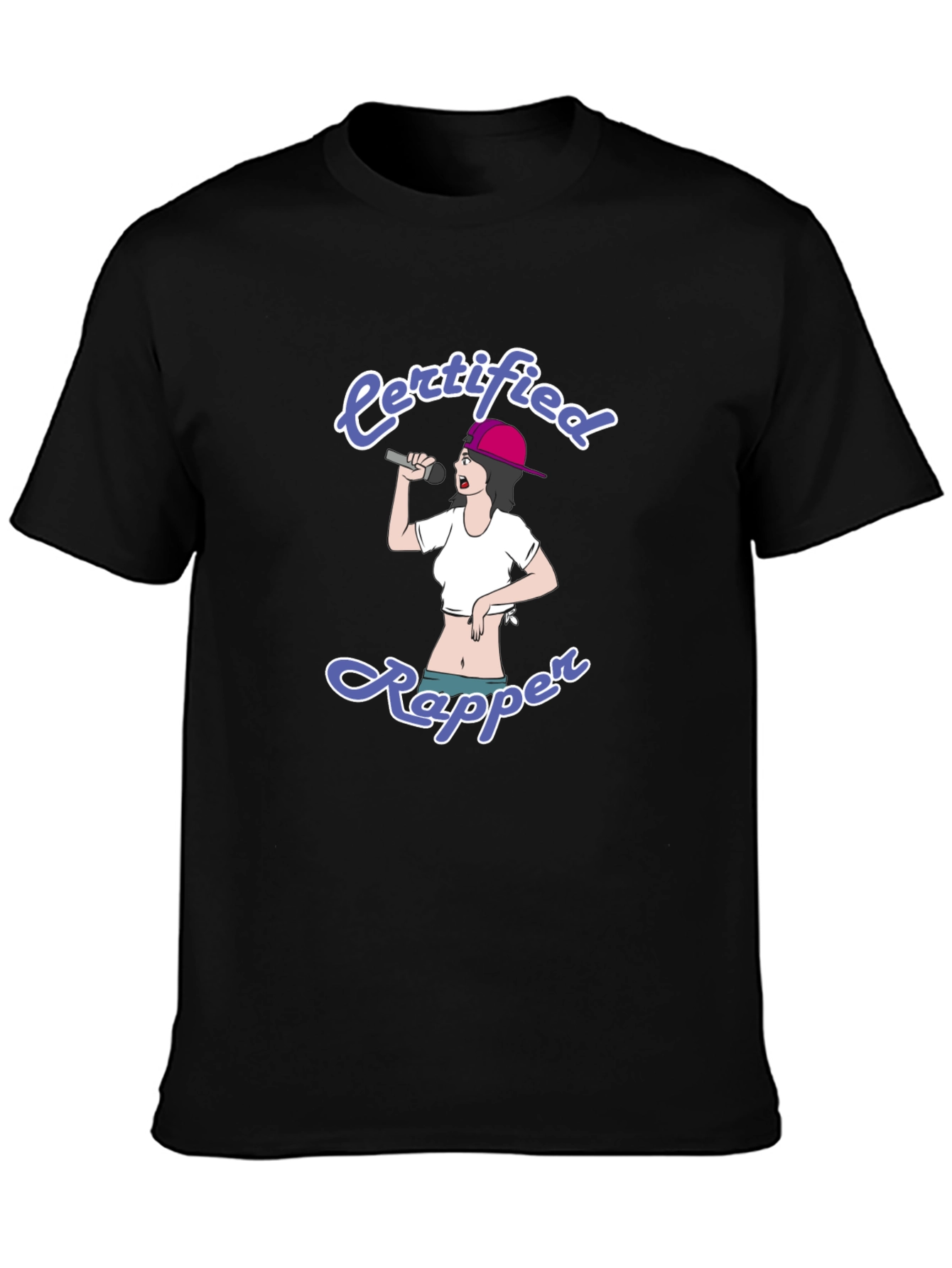 Certified Rapper Graphic T-Shirt - Unisex