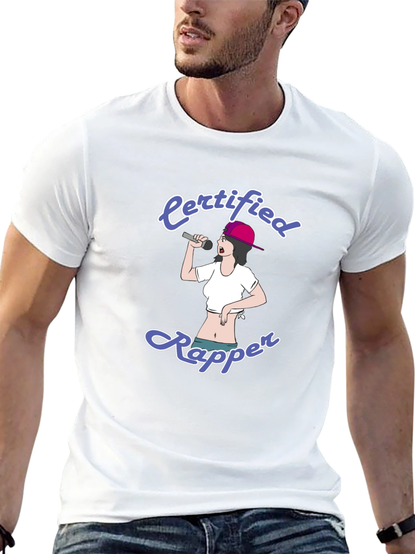 Certified Rapper Graphic T-Shirt - Unisex