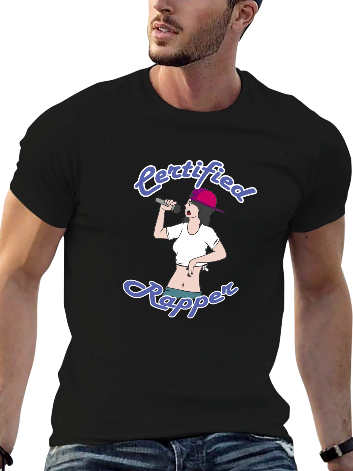 Certified Rapper Graphic T-Shirt - Unisex