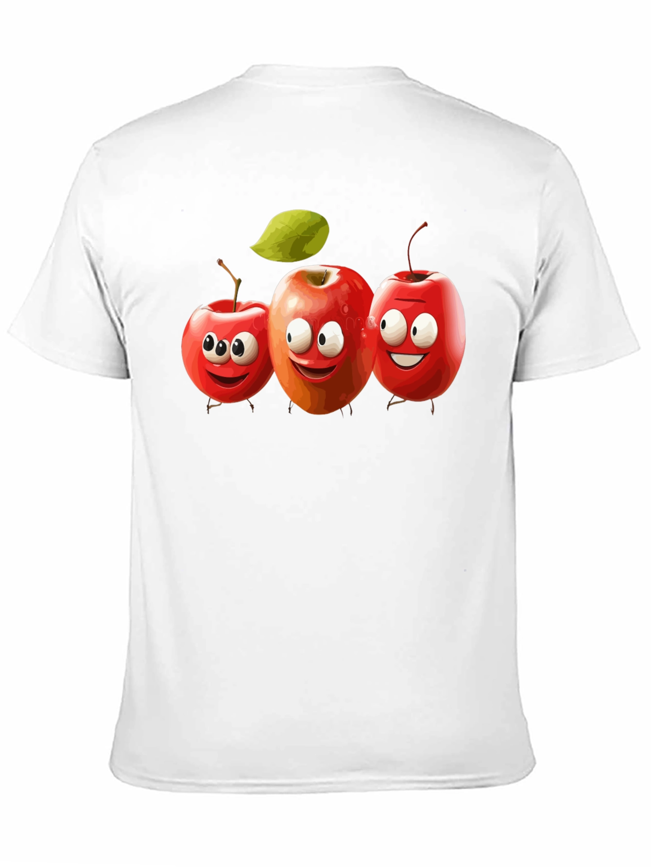 Fun Cartoon Apple T-Shirt