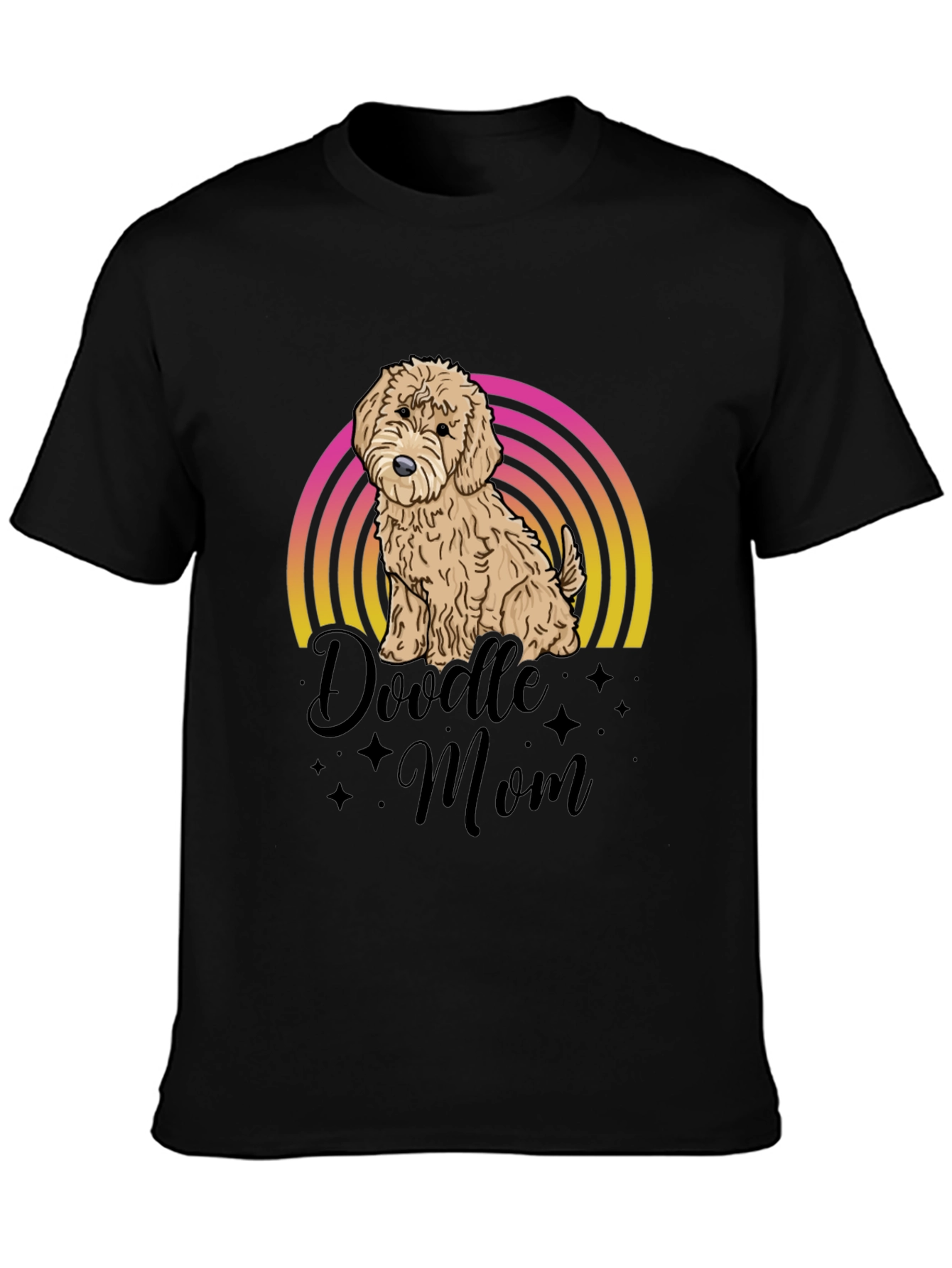 Doodle Mom Graphic Tee - Cute Dog Lover Shirt