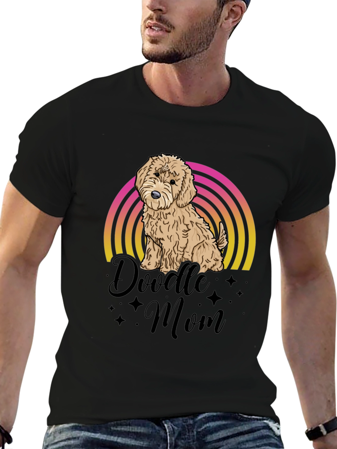 Doodle Mom Graphic Tee - Cute Dog Lover Shirt