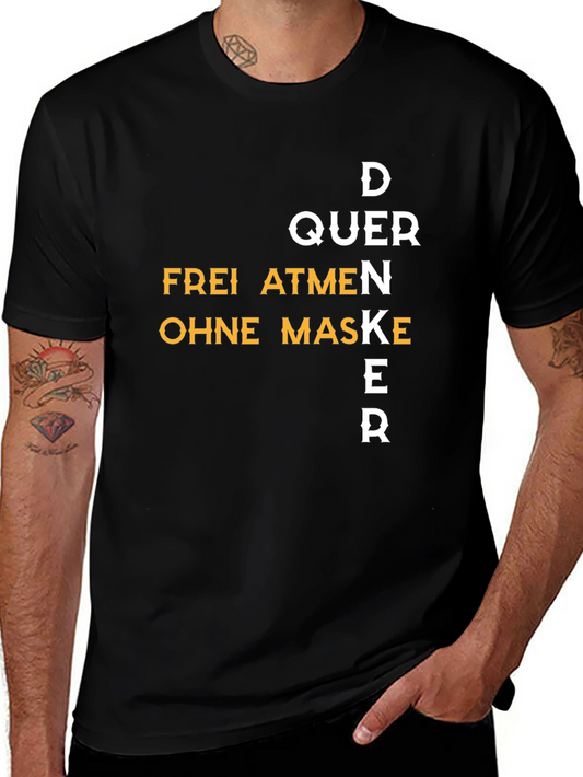 Frei Atmen Black T-Shirt