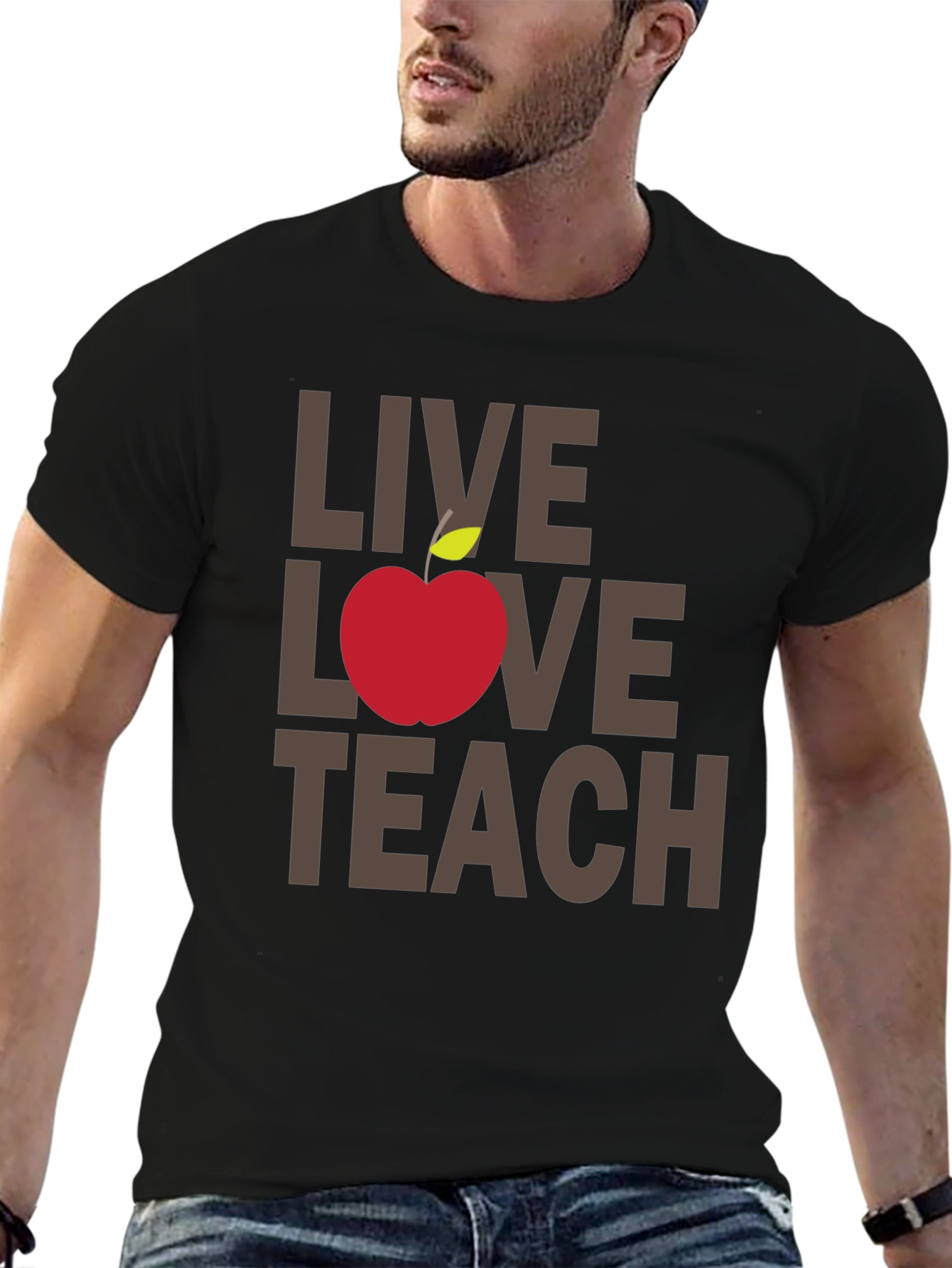 Live Love Teach T-Shirt - Teacher Appreciation Tee