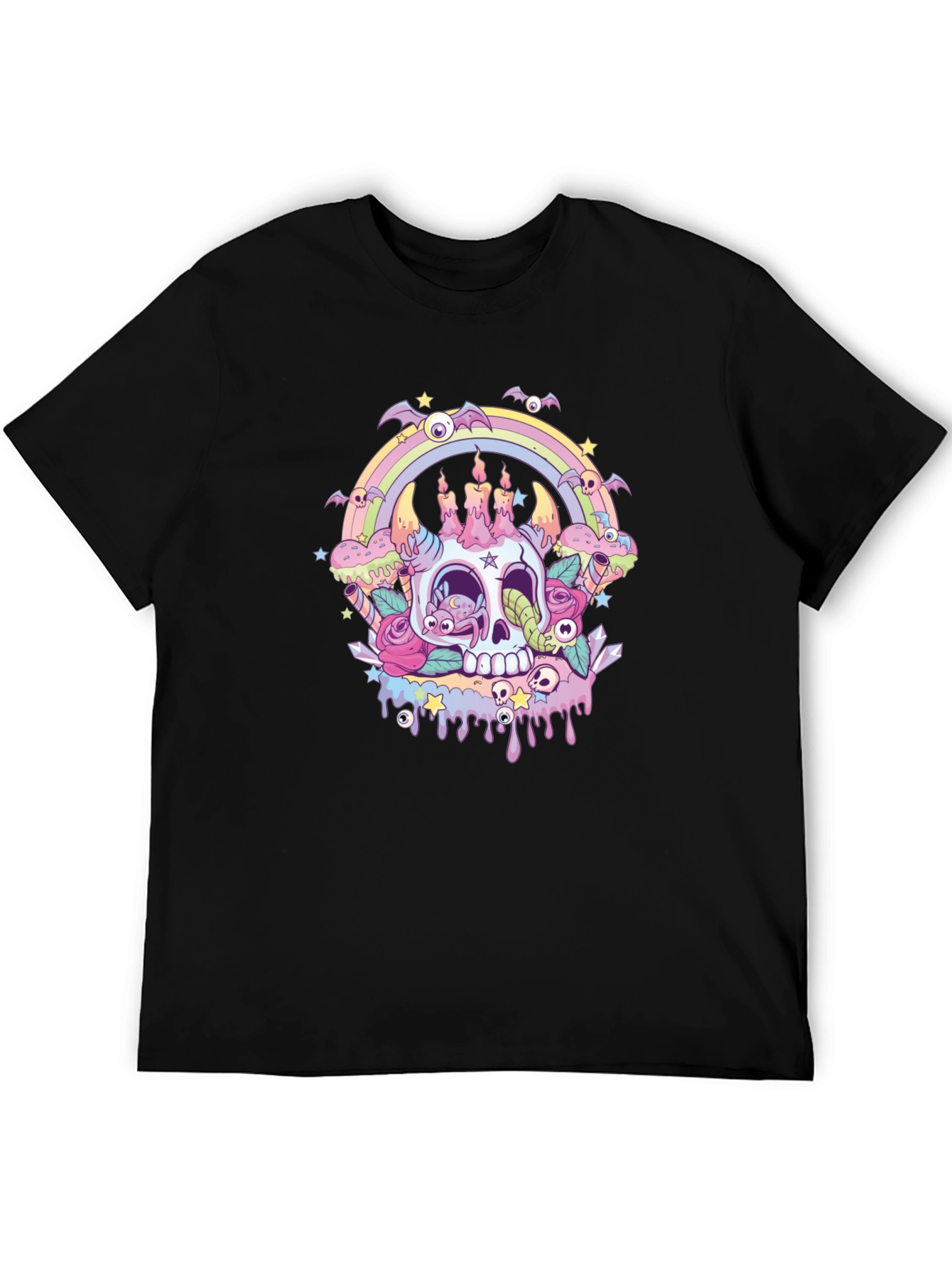 Skull & Candles Graphic Tee