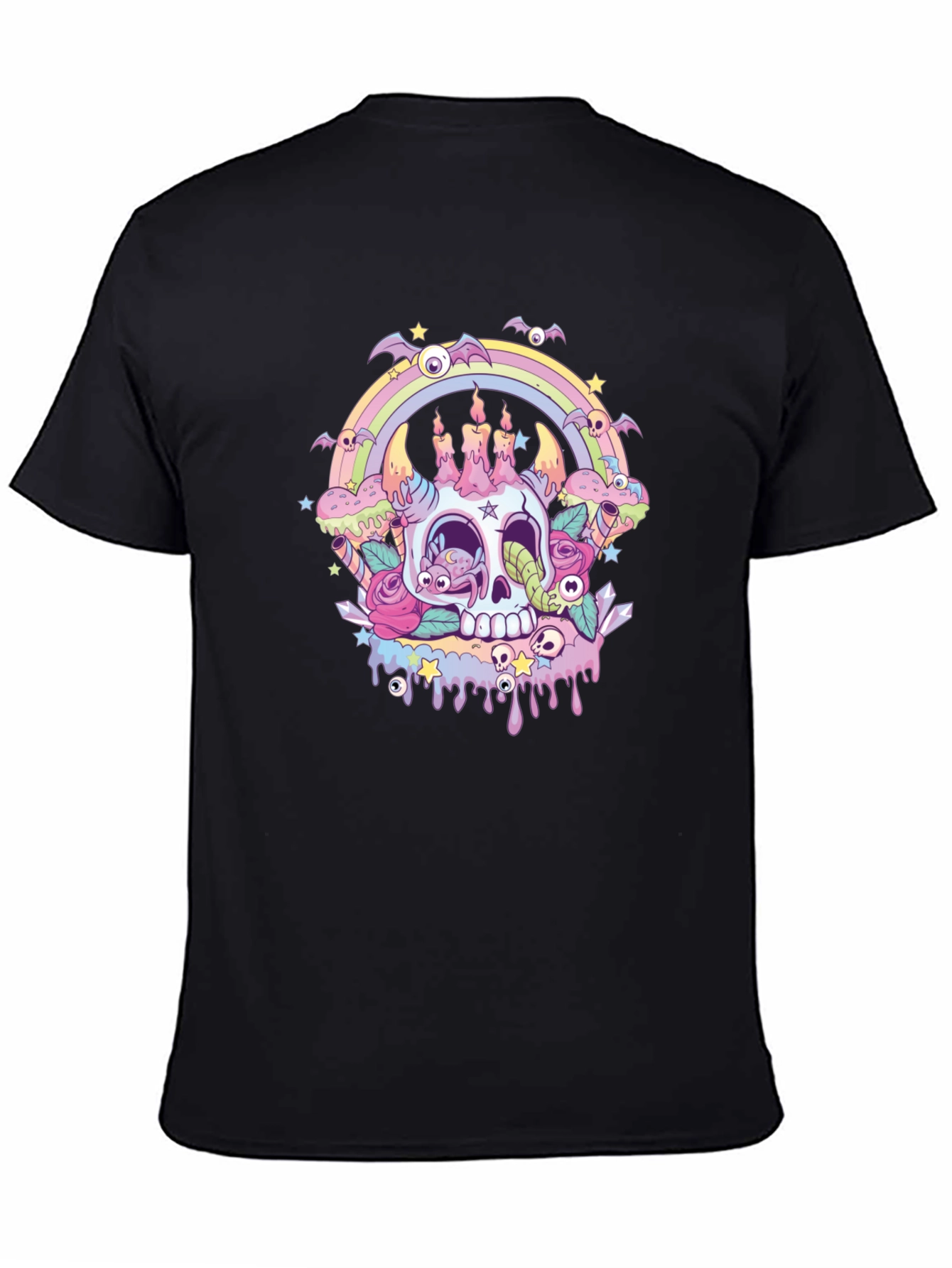 Skull & Candles Graphic Tee