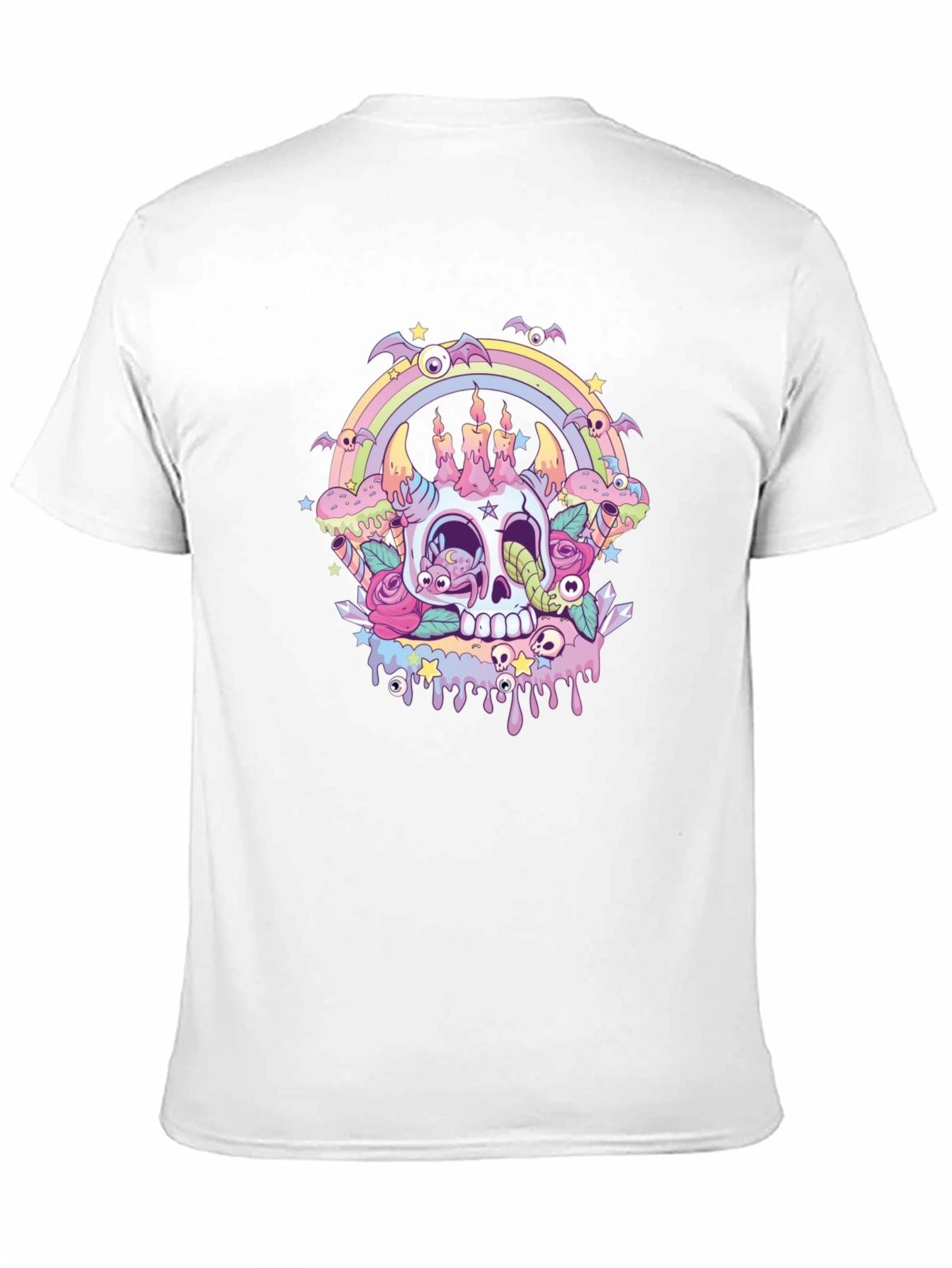 Skull & Candles Graphic Tee