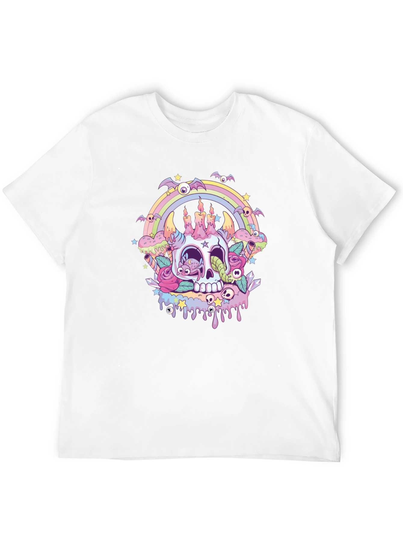 Skull & Candles Graphic Tee