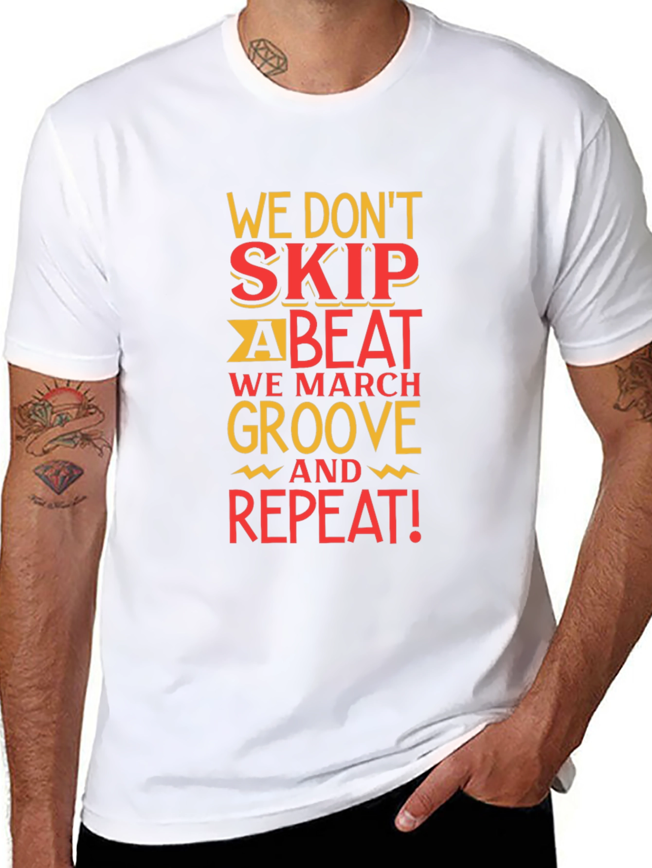 Music Lover T-Shirt: March Groove Repeat!