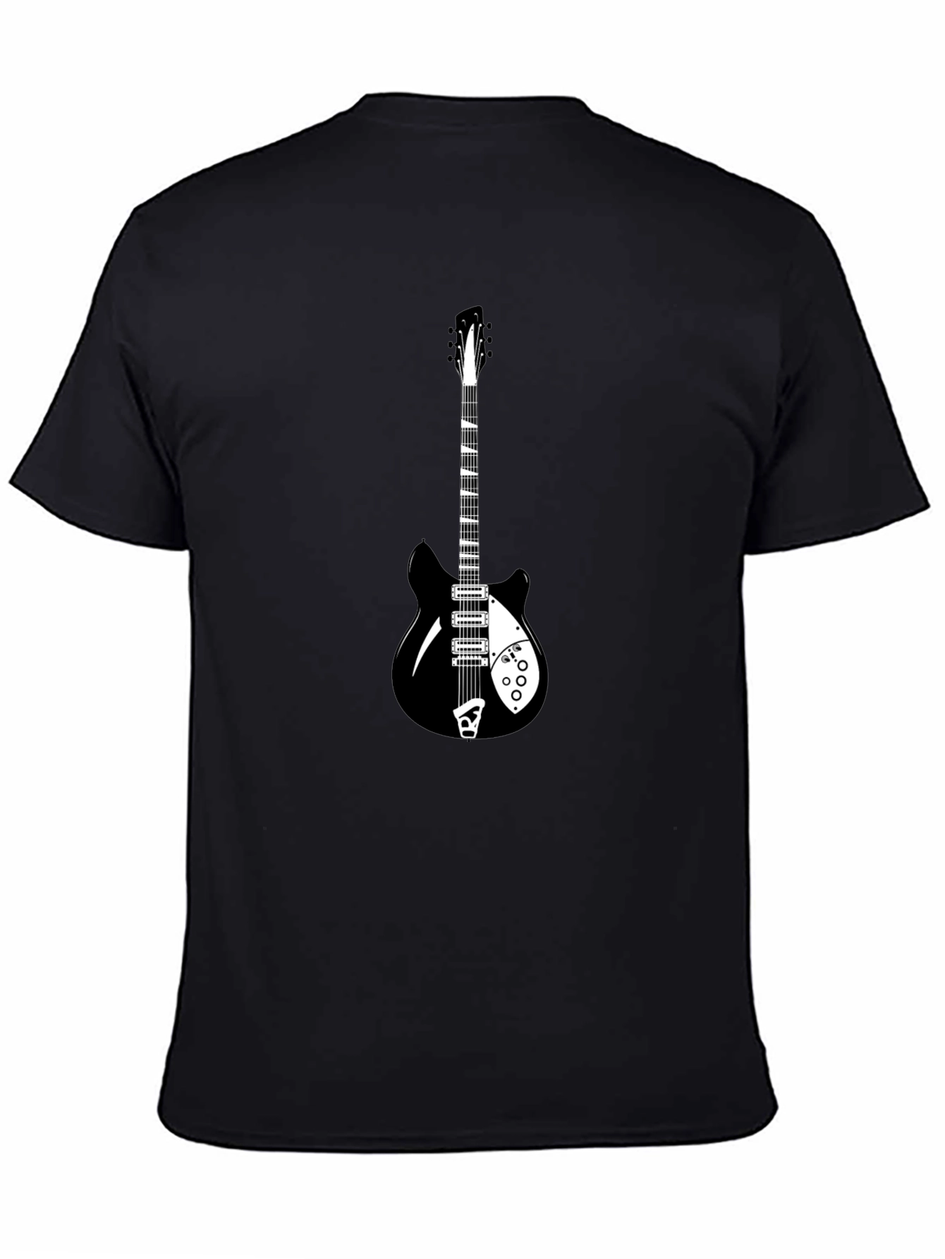 Guitar Graphic Tee - Classic Rock Style
